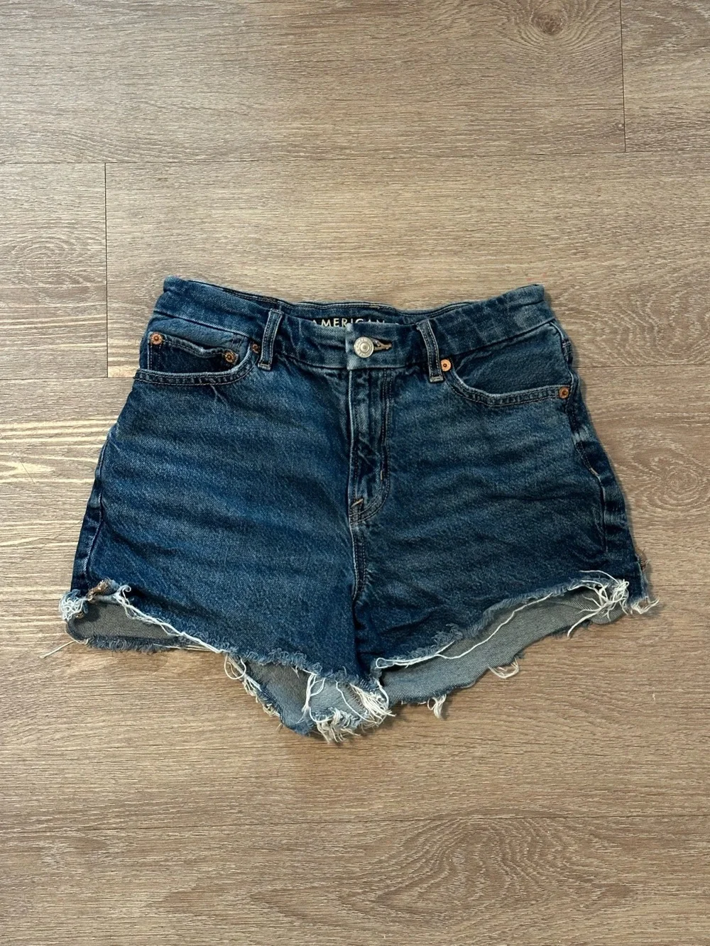 Dark Denim Shorts
